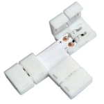 Złącza LED typu T 10mm 2 pin 5050/5630 RGB do taśm LED