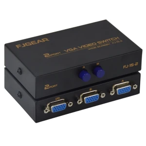 satkit Przełącznik VGA 2 wejścia 1 wyjście do monitora PC bez utraty jakości