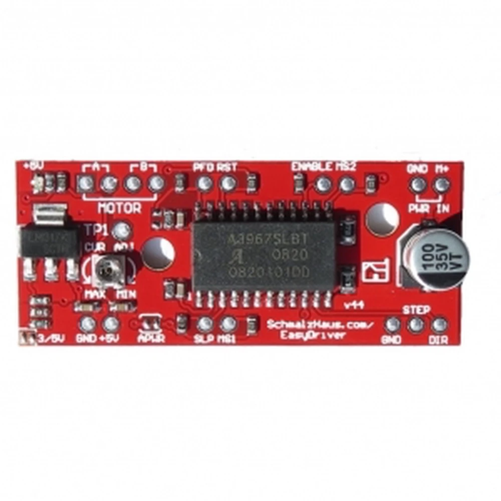 Sterownik Easydriver V4.4 A3967 do silników krokowych Arduino
