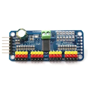 satkit Sterownik serw 16 kanałów PCA9685 12 bit PWM I2C Arduino