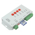 Programowalny sterownik T-1000S DMX512 do LED RGB z kartą pamięci