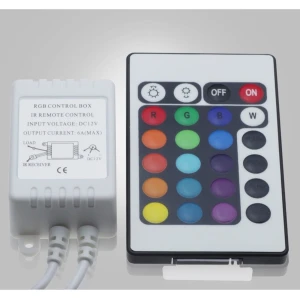 Sterownik taśmy LED RGB z pilotem IR 24 przyciski YourLed