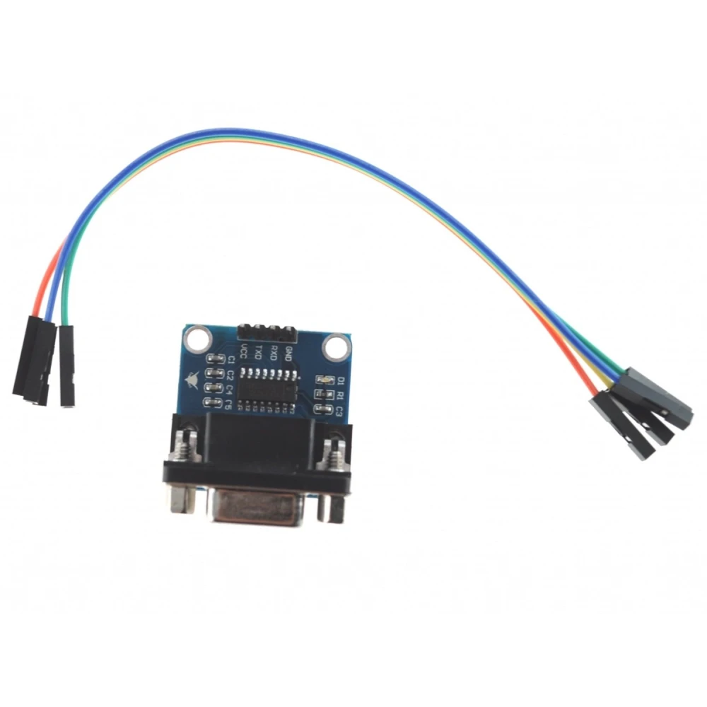Konwerter RS232 na TTL MAX3232 - adapter do połączeń szeregowych i TTL