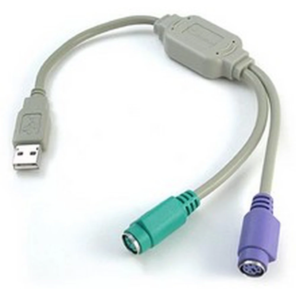 Konwerter USB na PS/2 do klawiatury i myszy - satkit