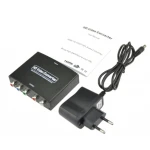 Konwerter HDMI na komponent YPbPr z audio stereo satkit