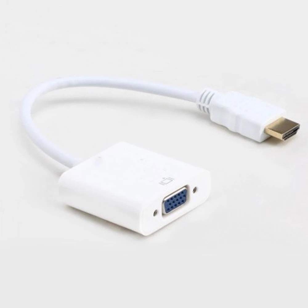 Konwerter HDMI na VGA do obrazu Full HD bez zasilania zewnętrznego