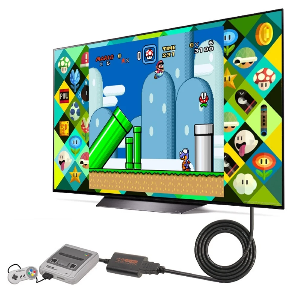 Konwerter HDMI do Nintendo N64 – adapter do SNES, SFC i NGC