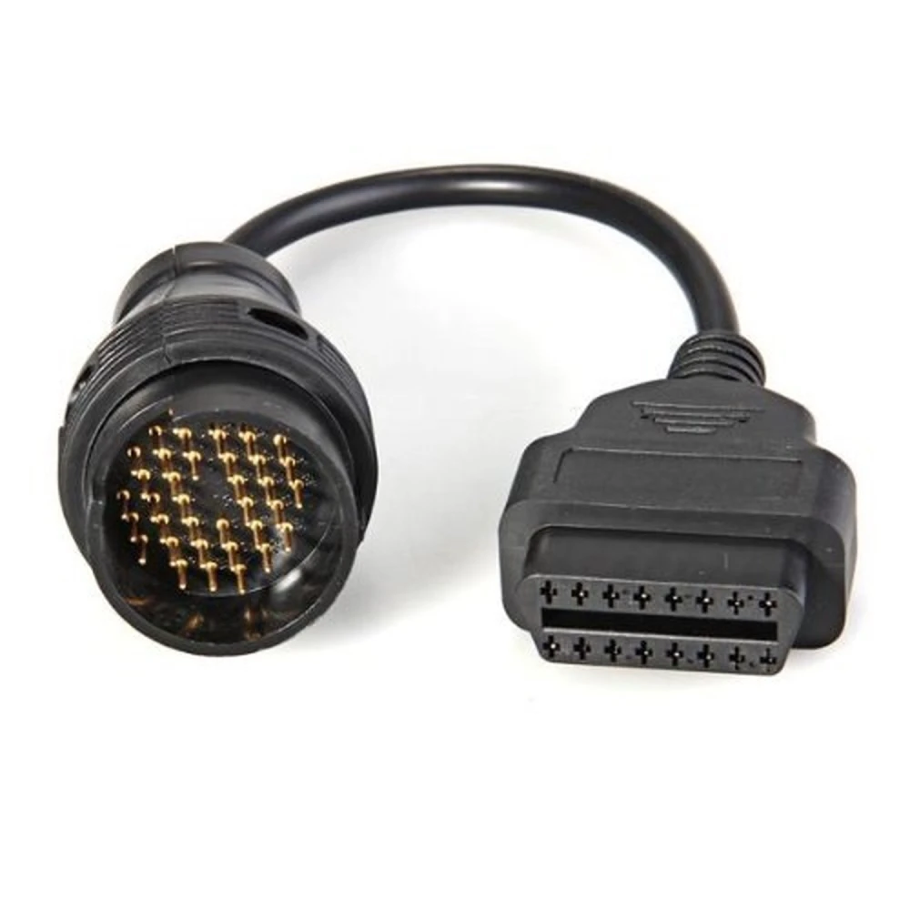 Adapter Mercedes Benz 38 pin na OBD2 16 pin do diagnostyki samochodowej