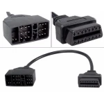 Adapter Toyota 22 pin na OBDII 16 pin do diagnostyki auta