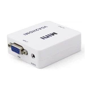 satkit Konwerter VGA na HDMI z audio do łatwego podłączenia PC do TV