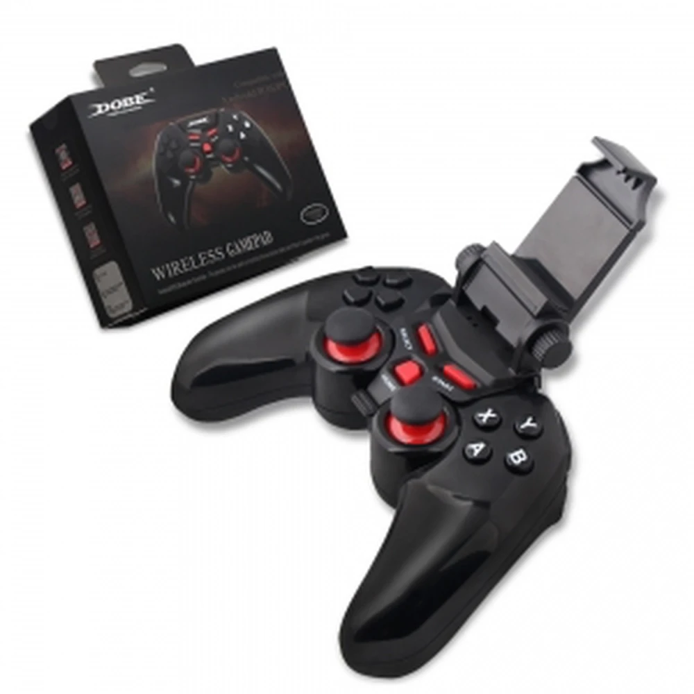 Dobe Ti-465 bezprzewodowy gamepad Bluetooth 3.0 z uchwytem na telefon