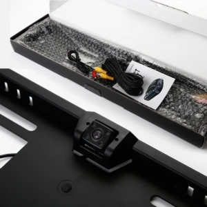 E315 4LED ramka tablicy rejestracyjnej z kamerą cofania do auta