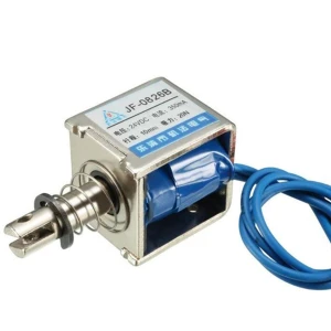 Elektromagnes 24V push-pull JF-0826B z powrotem sprężynowym