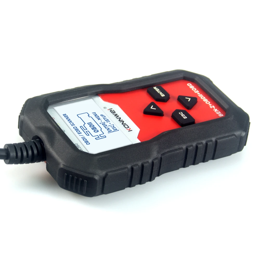 Tester diagnostyczny Mercedes Benz Konnwei KW360 12V – pełny system