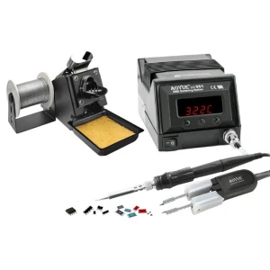 Stacja lutownicza Aoyue 951 SMD z mikro pincetami do precyzyjnego lutowania