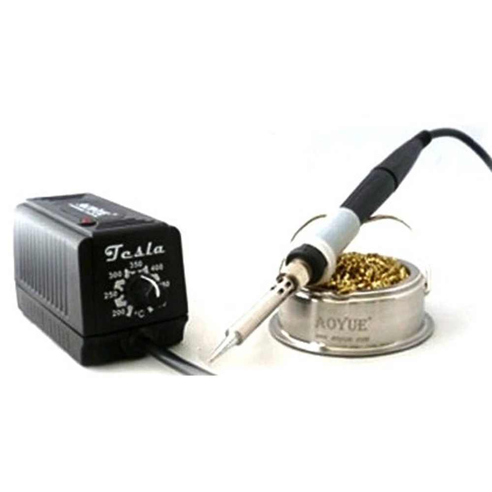 Regulowana stacja lutownicza Aoyue Tesla 75 W do hobby