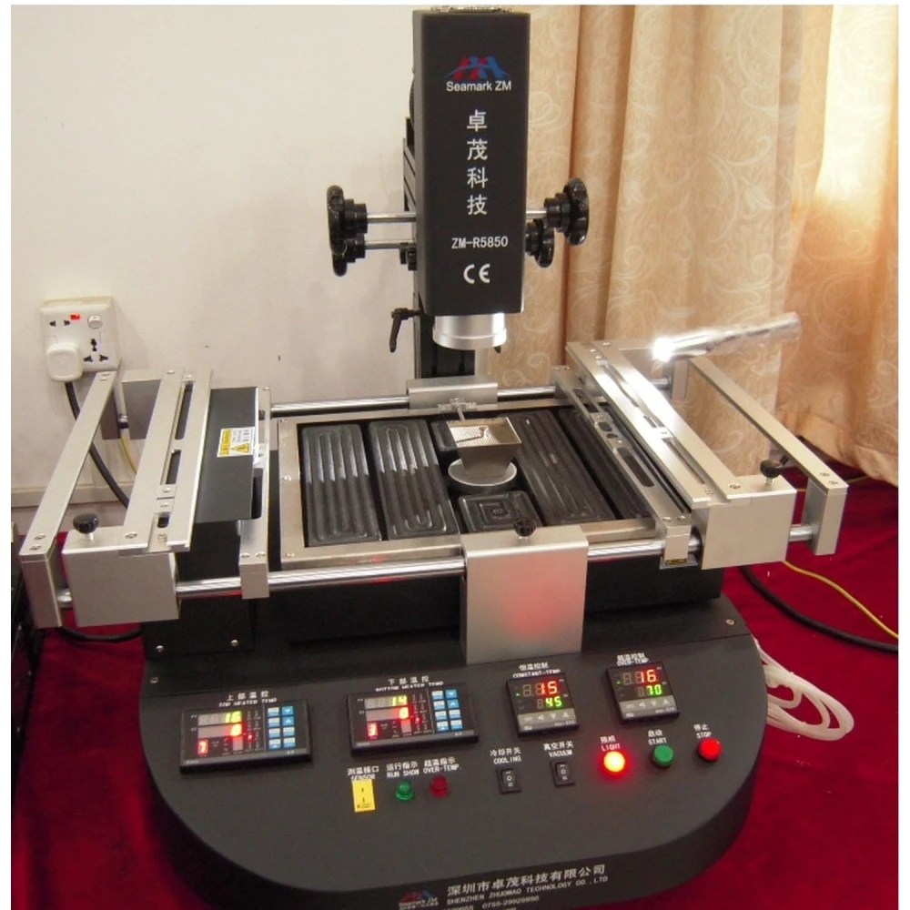 Stacja reballing Zhuomao ZM-R5850 z zaawansowaną kontrolą temperatury