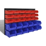 Ścienny regał warsztatowy z pojemnikami TSX TOOL 32pc