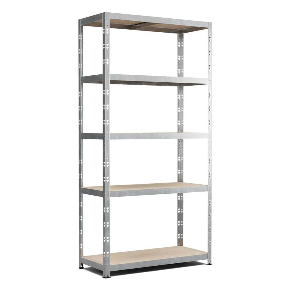 Metalowy regał 180x90x40 cm, solidny i uniwersalny, 5 półek