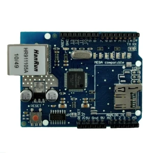 Ethernet Shield W5100 kompatybilny z Arduino do projektów z Arduino UNO i MEGA