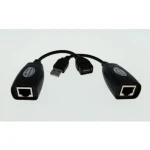 Przedłużacz USB przez RJ45 do 50 metrów do połączenia na odległość