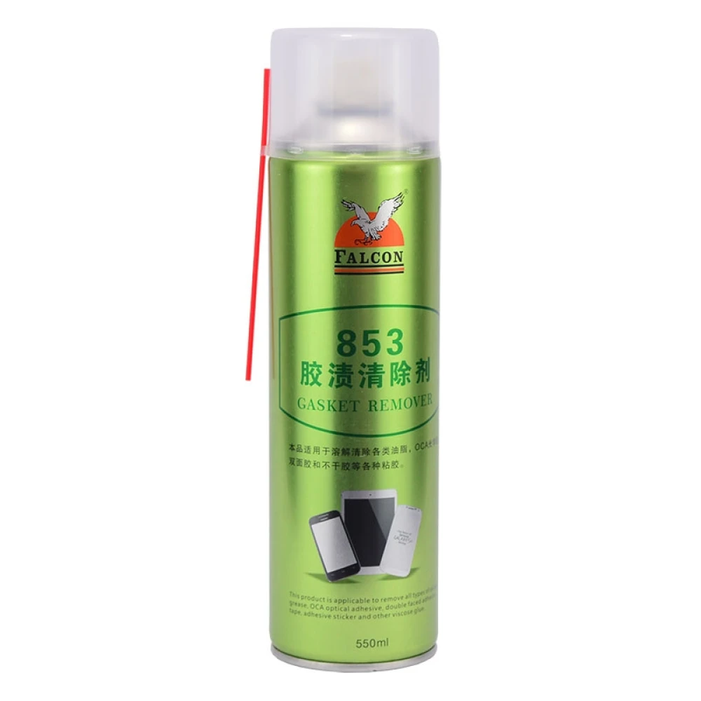 Falcon 853 usuwacz kleju OCA do ekranów telefonów spray 550ml