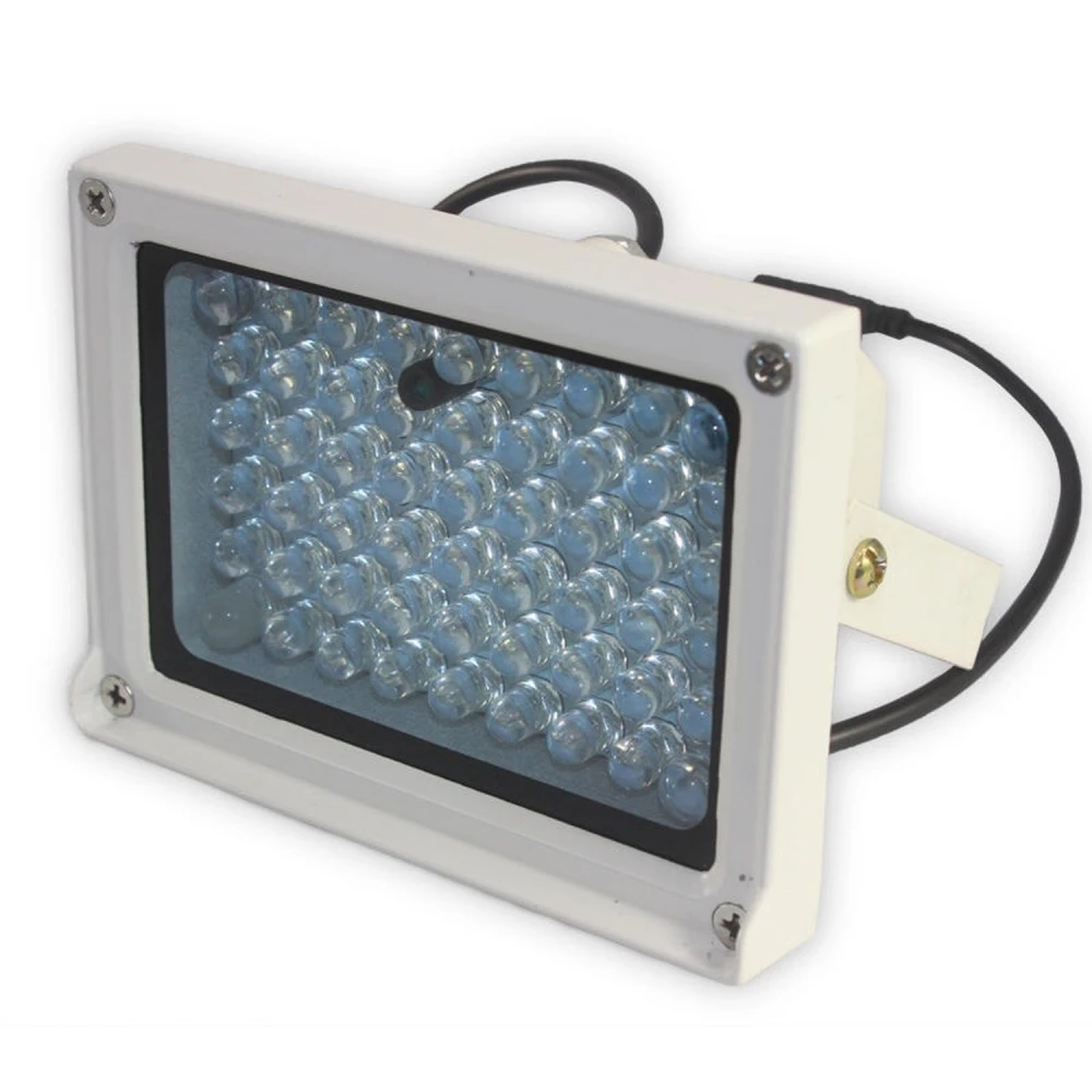 Reflektor podczerwieni do nocnego widzenia zewnętrzny 54 LED 50 m