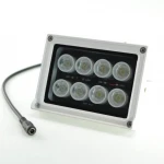 Reflektor LED 12V z czujnikiem światła 10W 6500K do użytku zewnętrznego