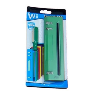 Zielony panel przedni do Wii – oryginalna część do konsoli Nintendo Wii
