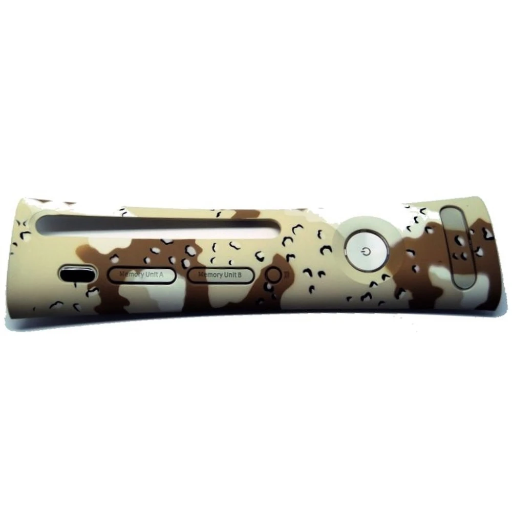 Panel przedni Xbox 360 kamuflaż beżowo-brązowy do personalizacji konsoli Xbox 360
