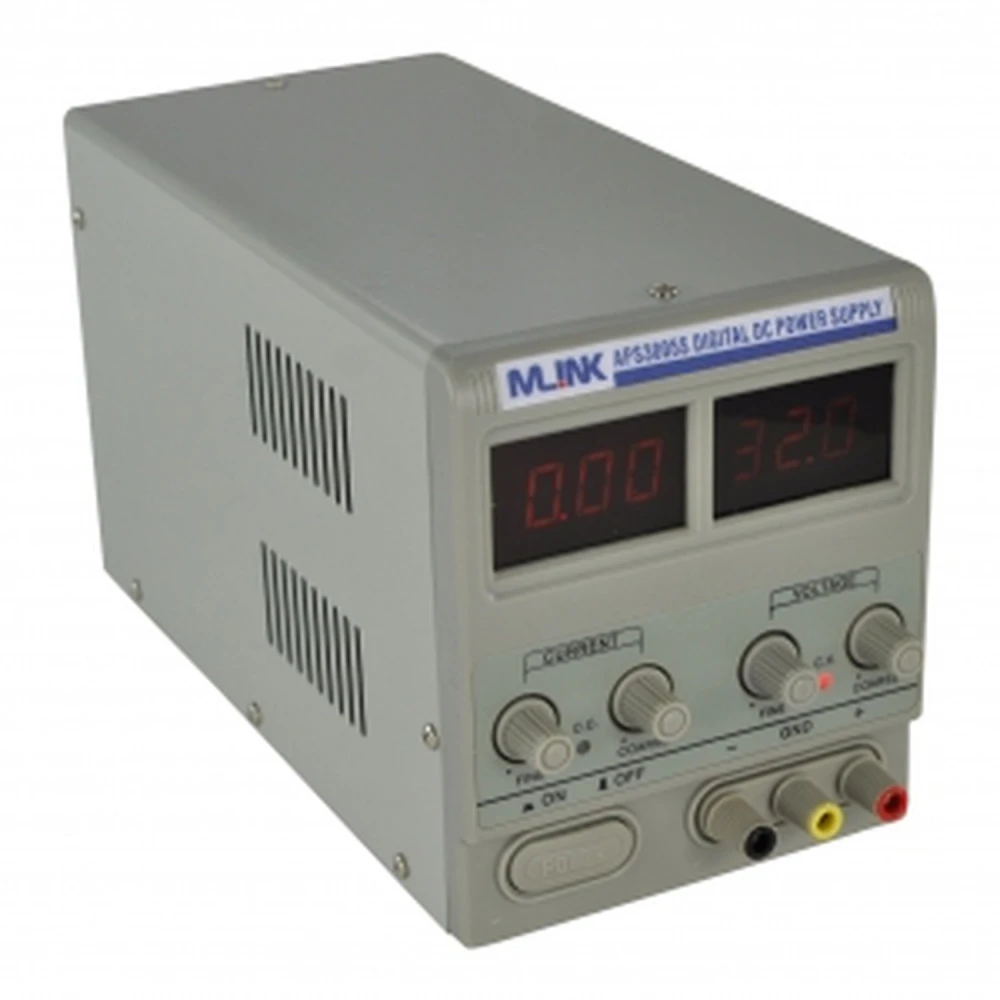 Regulowany zasilacz 30V 5A Mlink APS3005S z wyświetlaczem