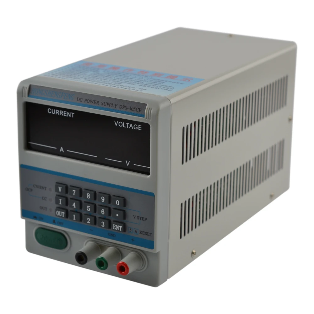 Programowalny zasilacz DPS-305CF z cyfrowym wyświetlaczem do laboratorium i produkcji