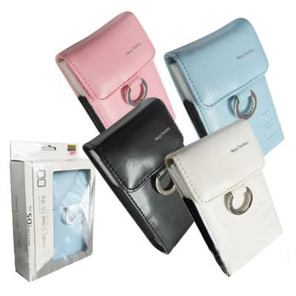 Skórzane etui NDS Lite granatowe - Smart Case DS Lite
