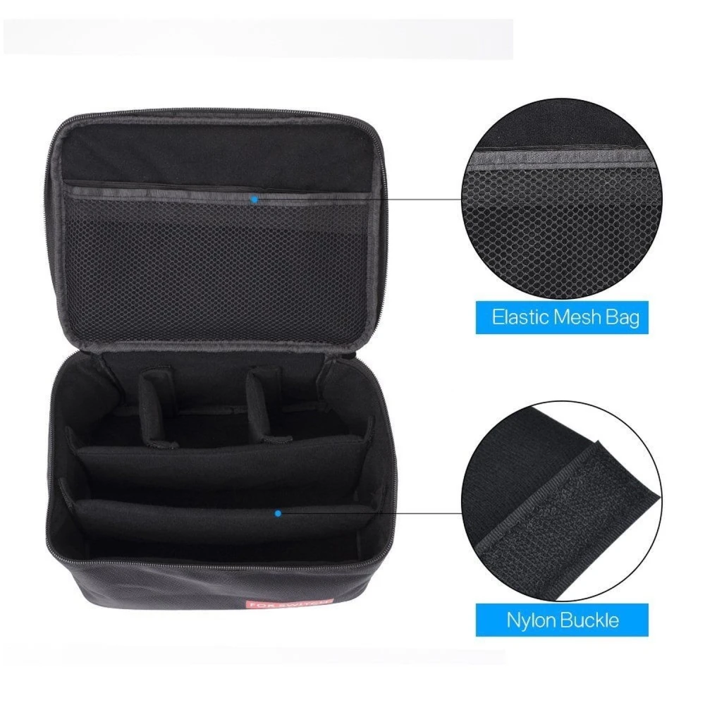 Torba transportowa do Nintendo Switch z miejscem na konsolę i akcesoria