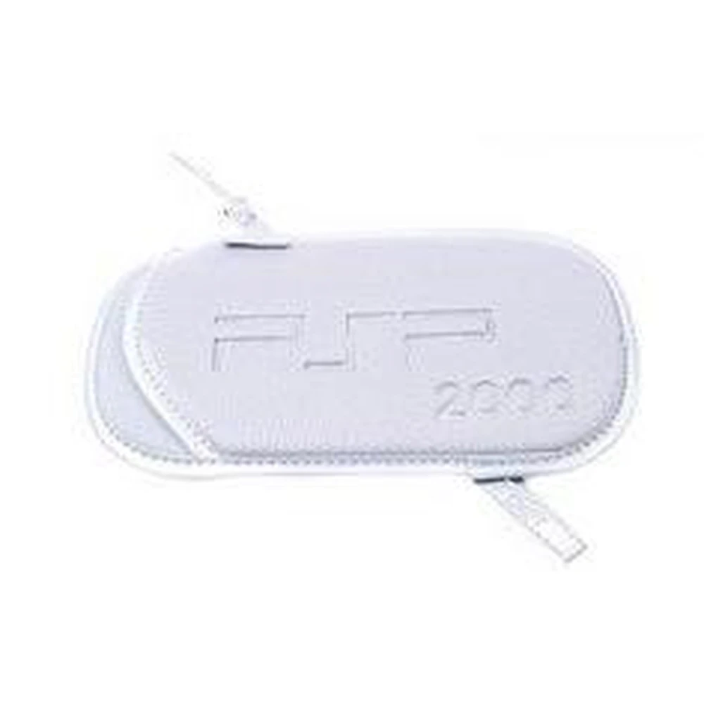 Białe etui PSP Slim z paskiem do PSP 2000 i PSP 3000