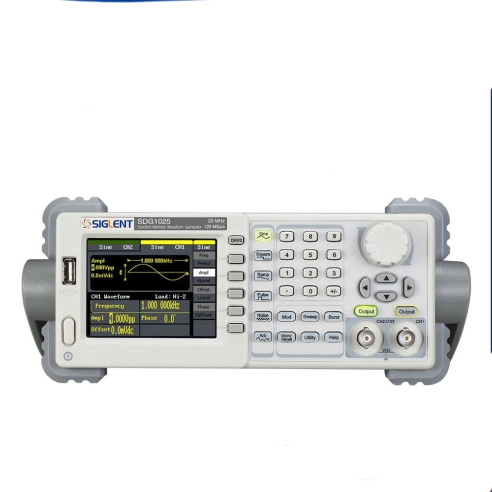 Generator funkcyjny arbitralny Siglent SDG1025 25MHz do elektroniki