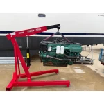 Żuraw hydrauliczny warsztatowy 3 t do podnoszenia silników i ciężkich maszyn