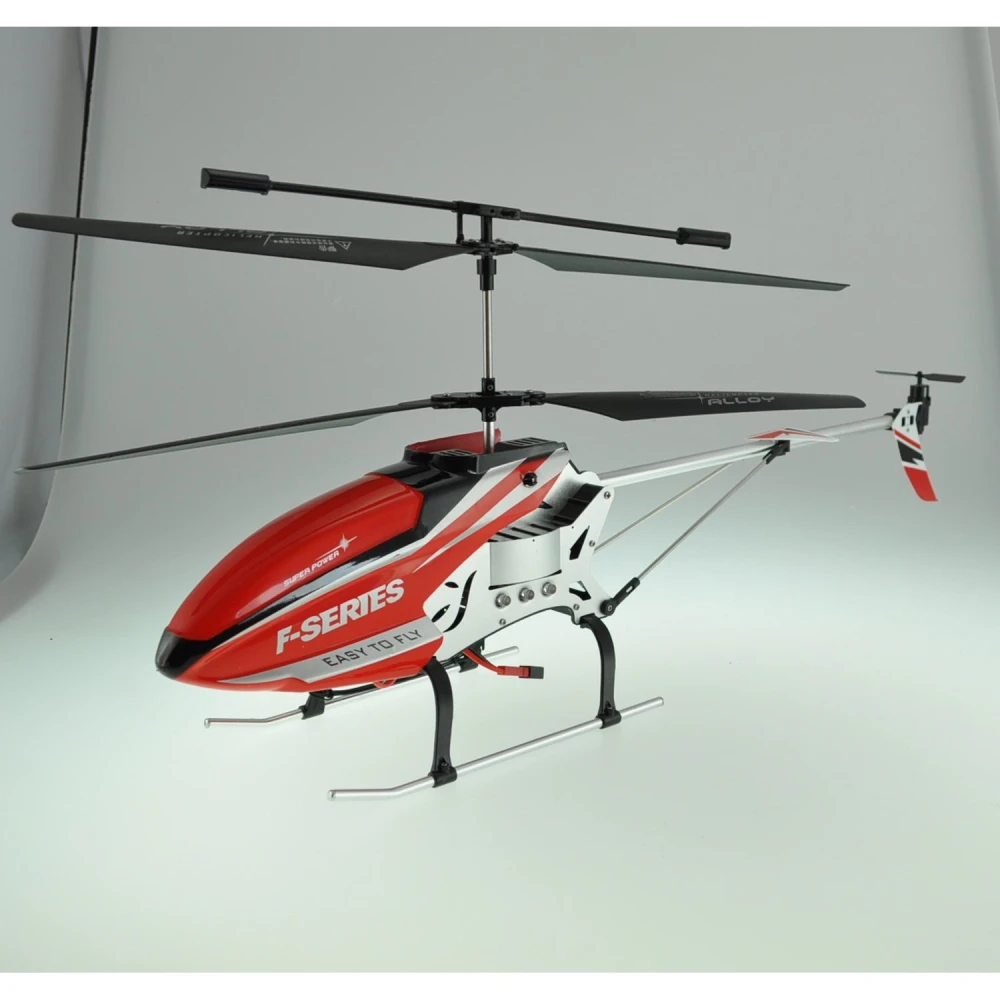 Detalle del mando controlador del helicoptero radio control F58
