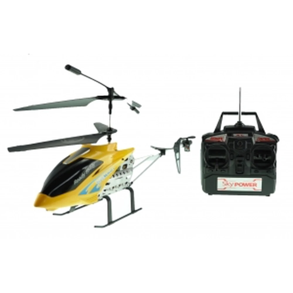Helikopter RC model DH8001 czerwony 48 cm z 3,5 kanału i żyroskopem