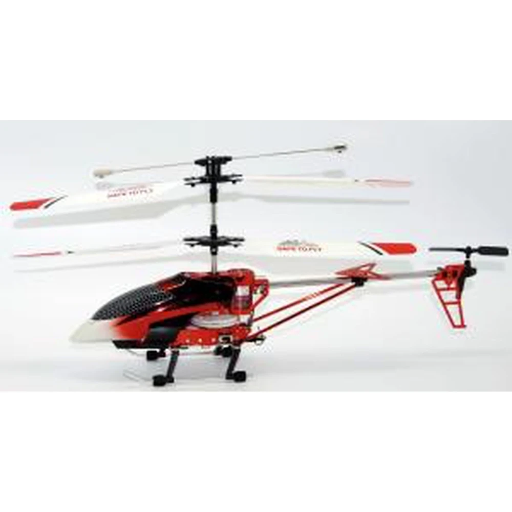 Helikopter RC model M-1 V2 czerwony z żyroskopem i 3 kanałami
