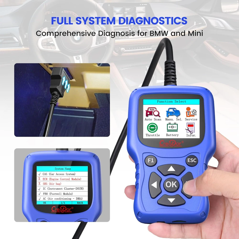 Tester diagnostyczny OBD2 BMW Creator C420 do BMW i Mini
