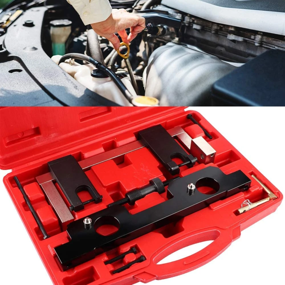 Herramientas para BMW N26 en taller mecánico
