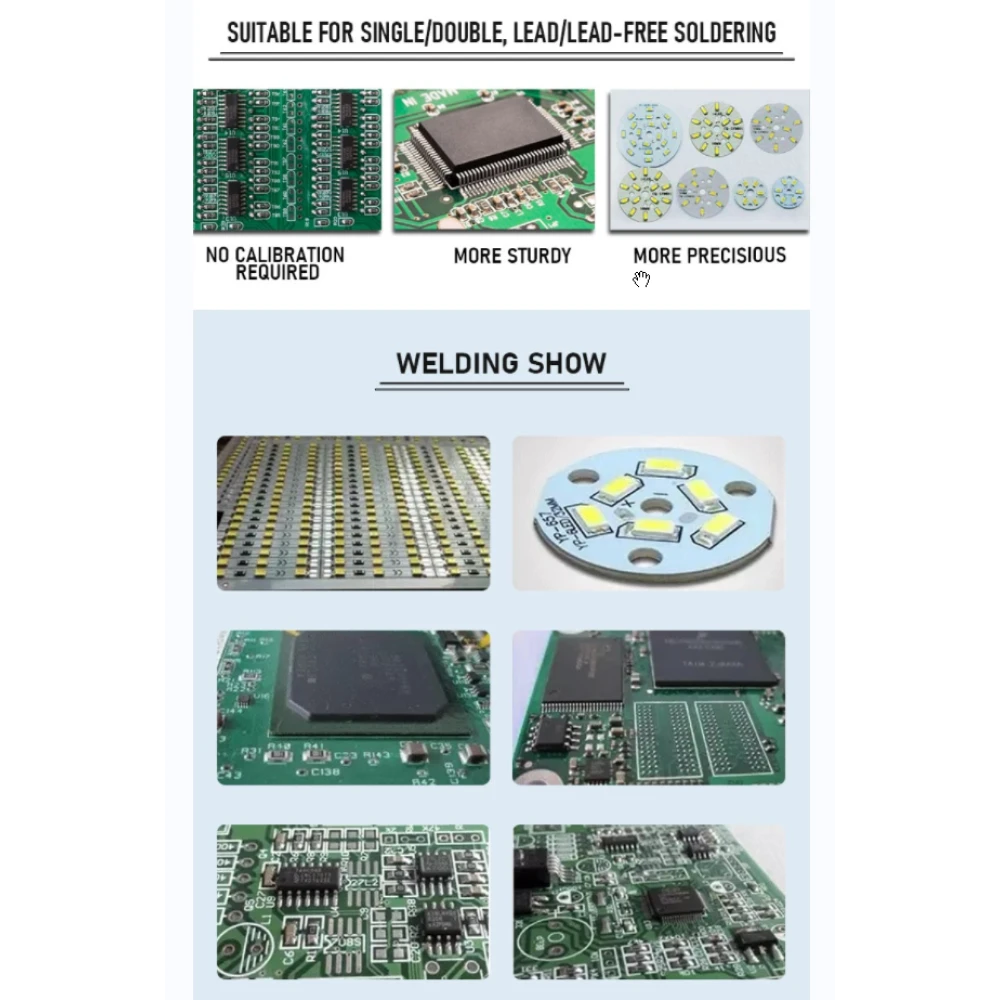 Piec reflow na podczerwień T-962A Puhui V2.0 do SMD i BGA