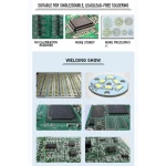 Piec reflow na podczerwień T-962A Puhui V2.0 do SMD i BGA