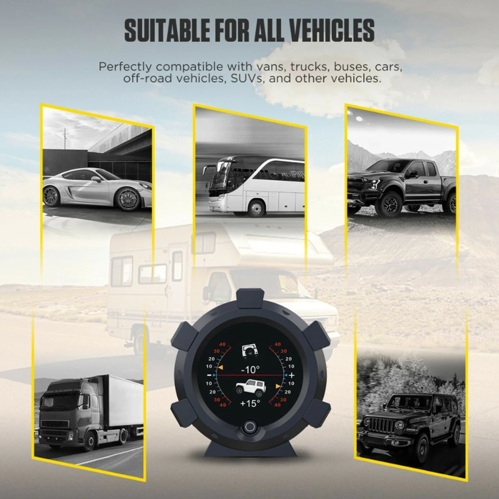 Autool X95 inklinometr wielofunkcyjny z GPS i żyroskopem