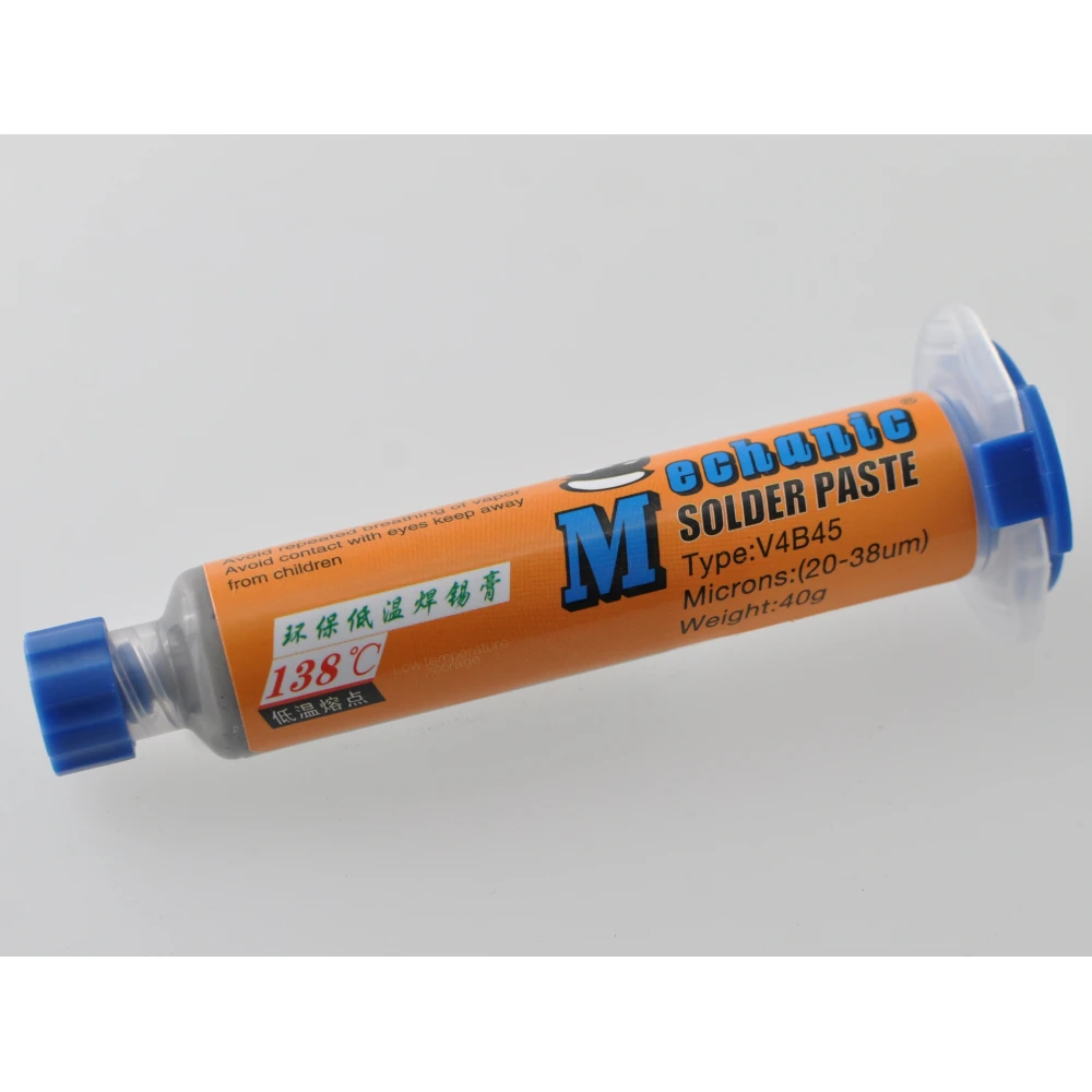 Pasta lutownicza z bizmutem Mechanic WQ-80-BS458 40 g