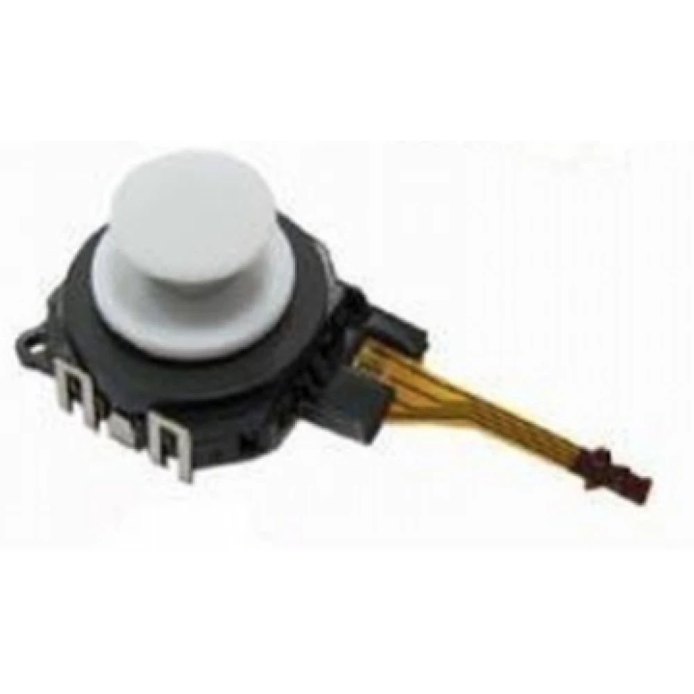 Biały analogowy joystick PSP 3000 - kompatybilny zamiennik satkit