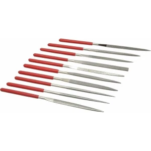 Best Zestaw 10 mini pilników precyzyjnych 140x3mm do elektroniki