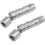 Zestaw 2 elastycznych magnetycznych kluczy nasadowych do świec 14 mm i 16 mm TSX TOOL