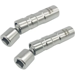 Zestaw 2 elastycznych magnetycznych kluczy nasadowych do świec 14 mm i 16 mm TSX TOOL